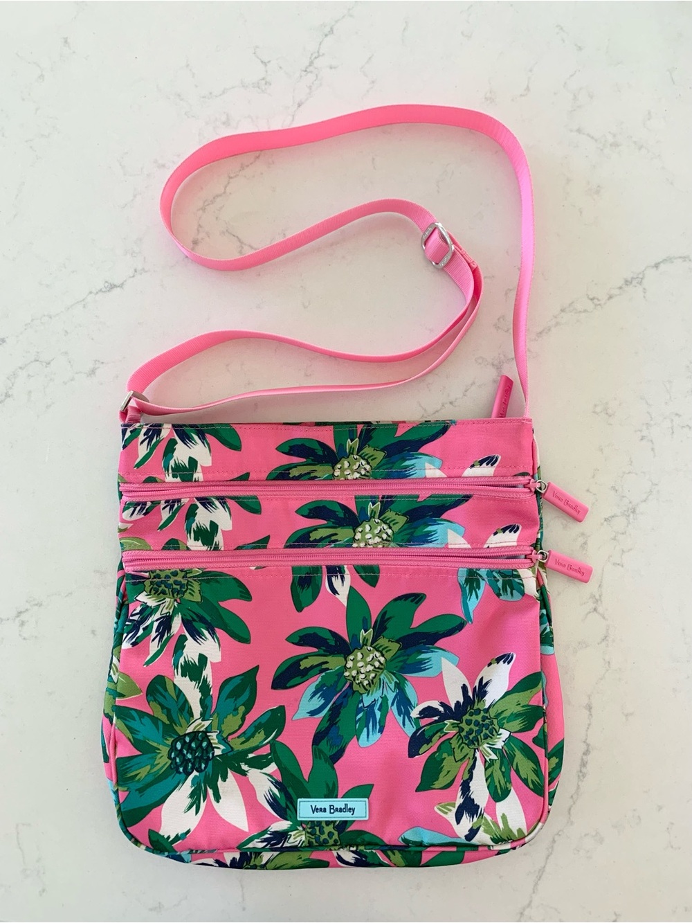 Vera Bradley Floral Print Crossbody Bag